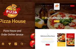 Pizza House – Restaurant / Café / Bistro WordPress Vorlage